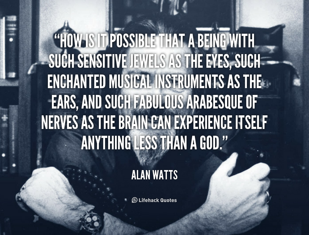 ALAN WATT QUOTES image quotes at relatably.com