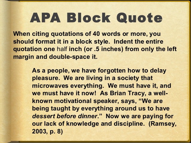 Large Quotes Apa : Direct Quotes Apa Format. QuotesGram : Quotation