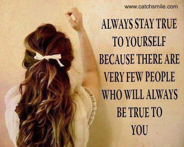 BE TRUE TO YOURSELF QUOTES FACEBOOK Image Quotes At Relatably.com