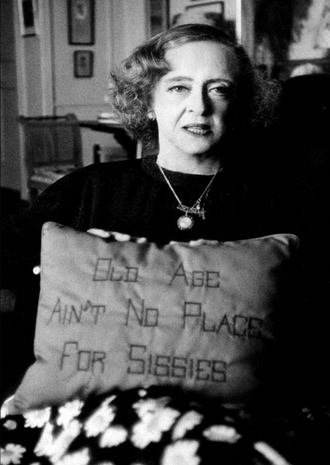 Bette Davis Bumpy Ride Quote Image Quotes At