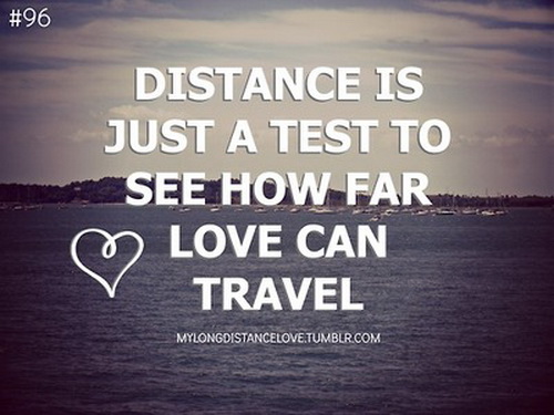 DISTANCES QUOTES image quotes at relatably.com