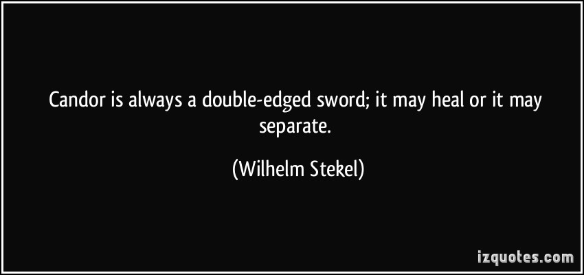 Double Edged Sword Quotes Image Quotes At 