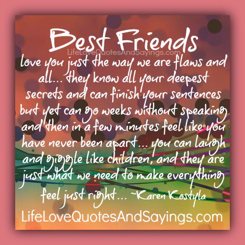 I LOVE YOU BECAUSE YOU ARE MY BEST FRIEND QUOTES Image Quotes At 