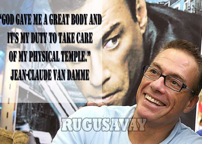 JEAN CLAUDE VAN DAMME QUOTES image quotes at relatably.com