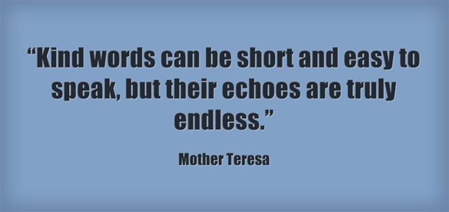 MOTHER TERESA KIND WORDS QUOTES image quotes at relatably.com