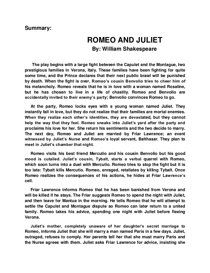 Sadness In Romeo And Juliet Analysis