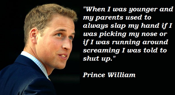 PRINCE WILLIAM QUOTES image quotes at relatably.com