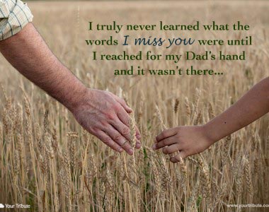 QUOTES ABOUT LOSING YOUR DAD AT A YOUNG AGE image quotes 