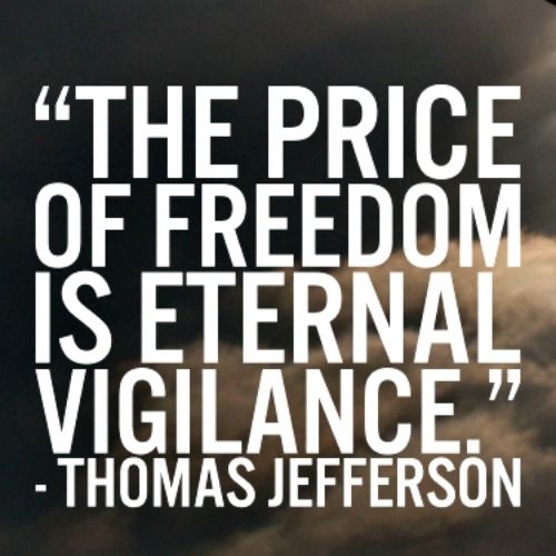 Quotes Eternal Vigilance Is The Price Of Liberty Image Quotes At 