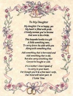 Quotes From Dad To Daughter On Her Wedding Day Image Quotes At