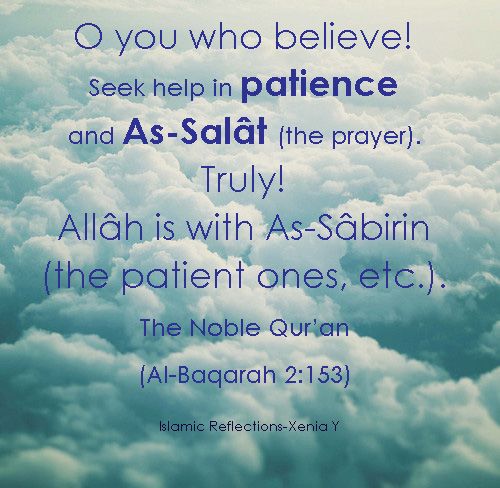 QURAN QUOTES ABOUT PATIENCE image quotes at relatably.com