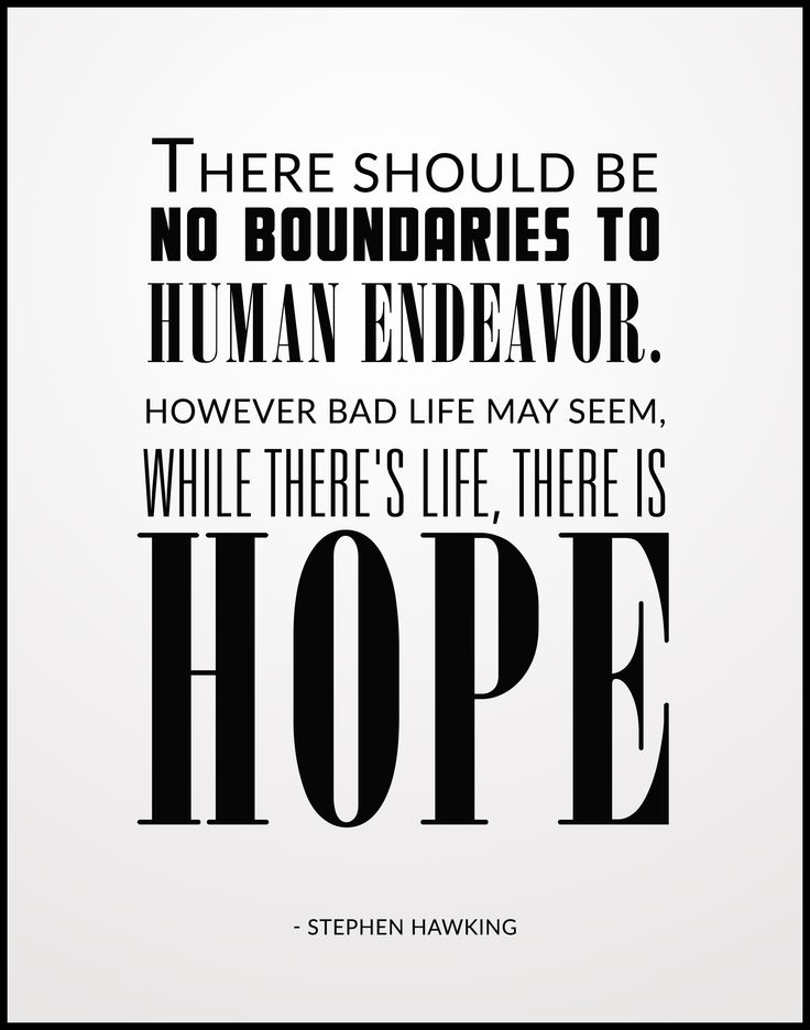 STEPHEN HAWKING QUOTES ON HOPE image quotes at relatably.com