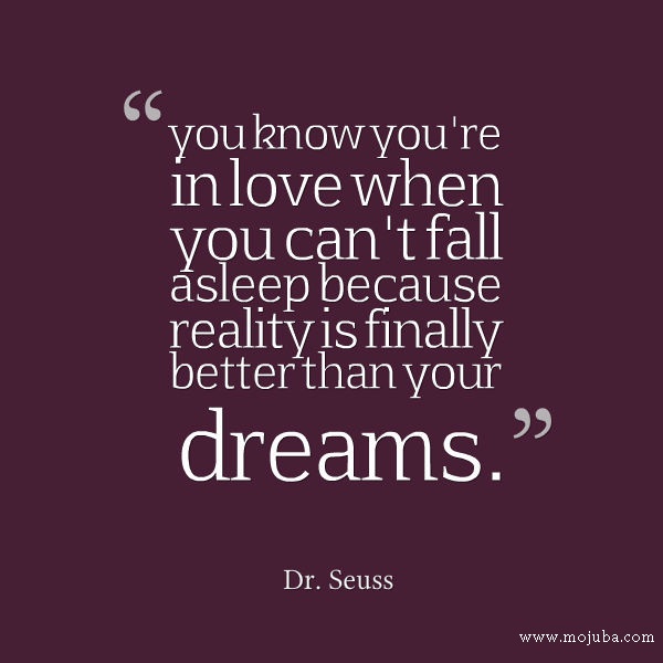 DR SEUSS QUOTES ABOUT LOVE AND DREAMS image quotes at relatably.com