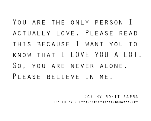 I LOVE YOU PLEASE BELIEVE ME QUOTES image quotes at relatably.com