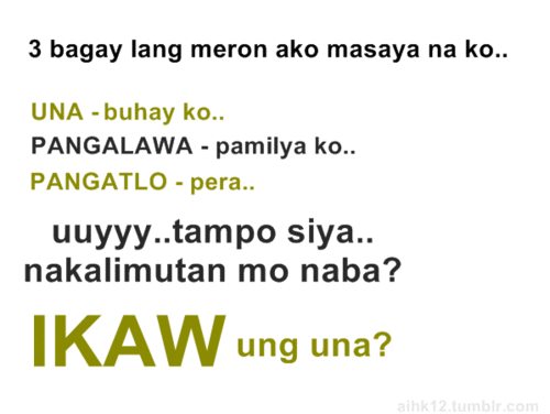Love Quotes For Him Tagalog Kilig