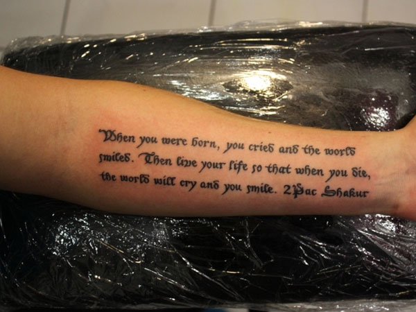 MEANINGFUL QUOTES FOR TATTOOS ABOUT LIFE image quotes at ...