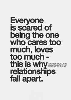 QUOTES ABOUT BEING SCARED TO LOVE AGAIN image quotes at relatably.com