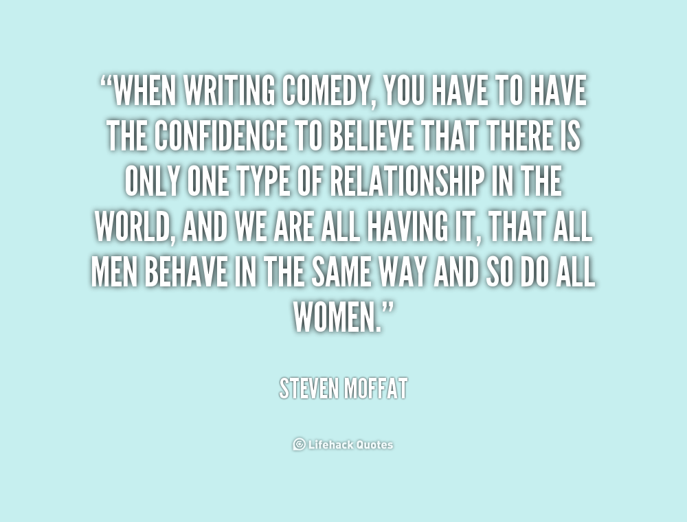 STEVEN-MOFFAT-QUOTES, Relatable Quotes, Motivational Funny Steven ...