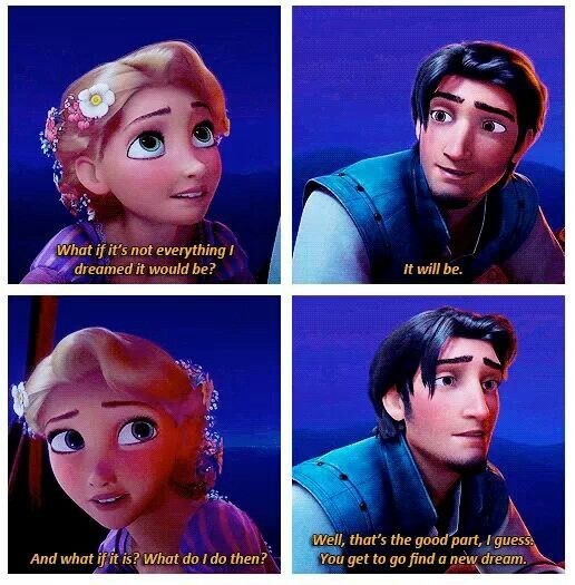 TANGLED QUOTES ABOUT DREAMS image quotes at relatably.com