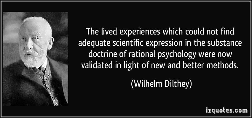 WILHELM DILTHEY QUOTES image quotes at relatably.com