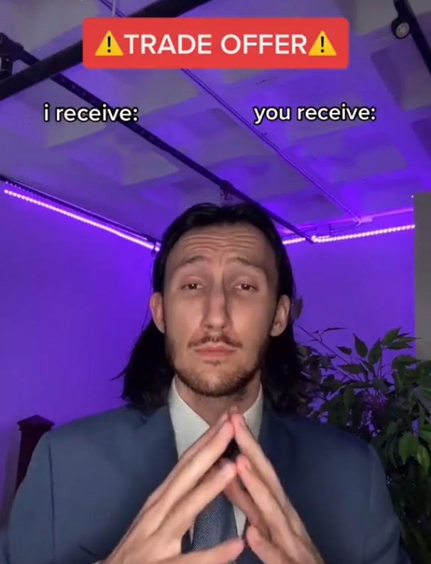 Trade Offer blank meme template