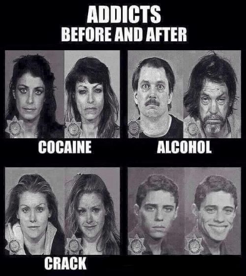 Addicts before and after blank meme template