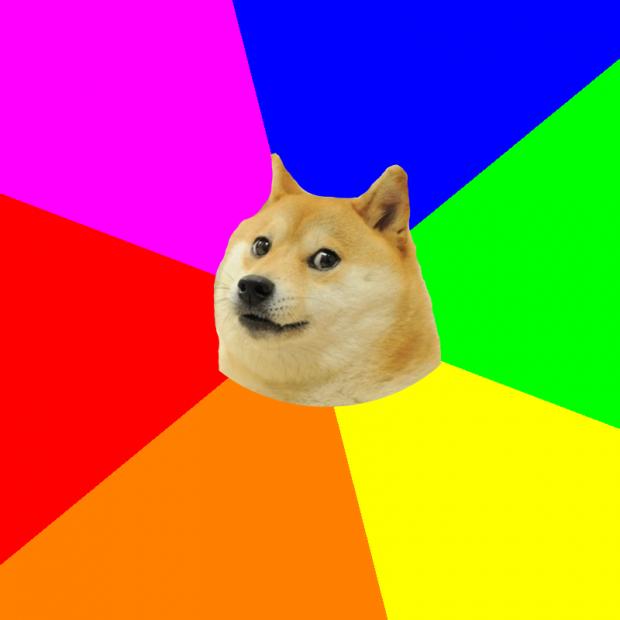 Advice Doge blank meme template