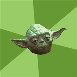 Advice Yoda blank meme template