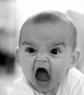 Angry Baby blank meme template