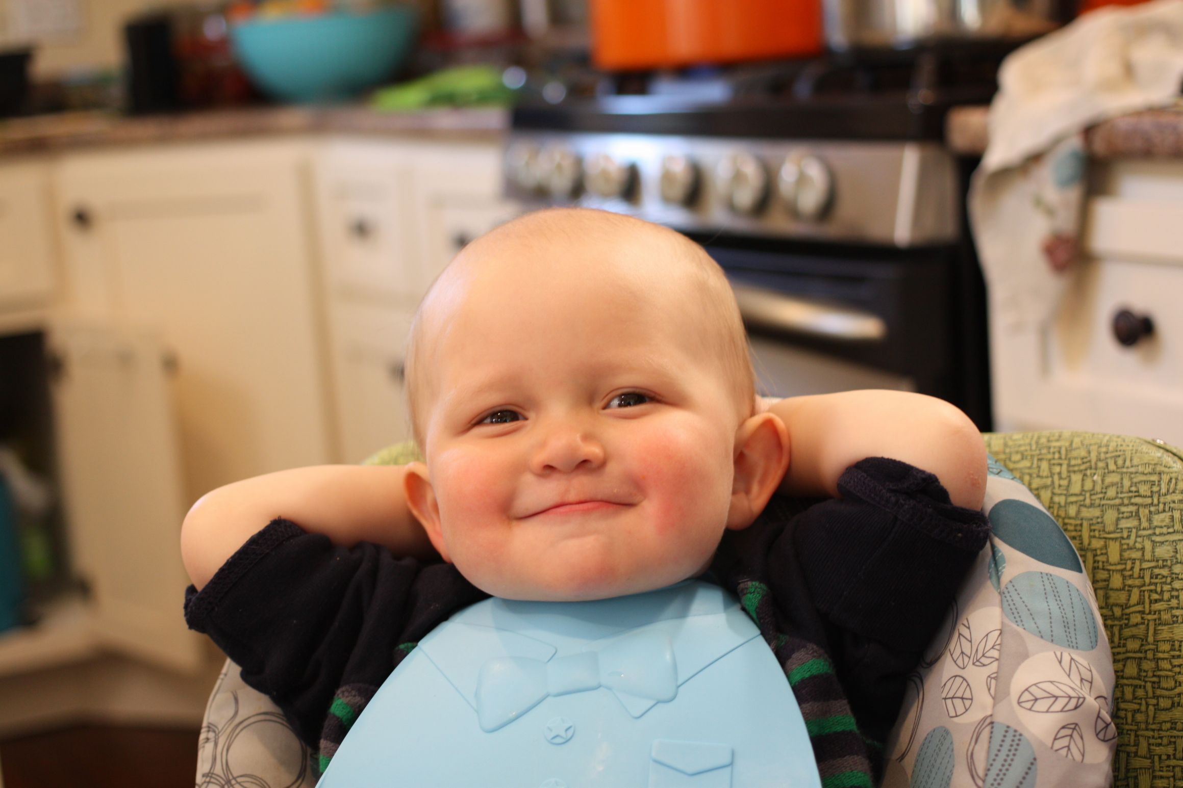 Baby Boss Relaxed Smug Content blank meme template