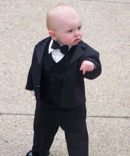 Baby Godfather blank meme template
