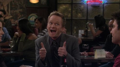 Barney Stinson Win blank meme template