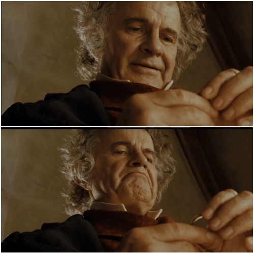 Bilbo - Why shouldn’t I keep it? blank meme template