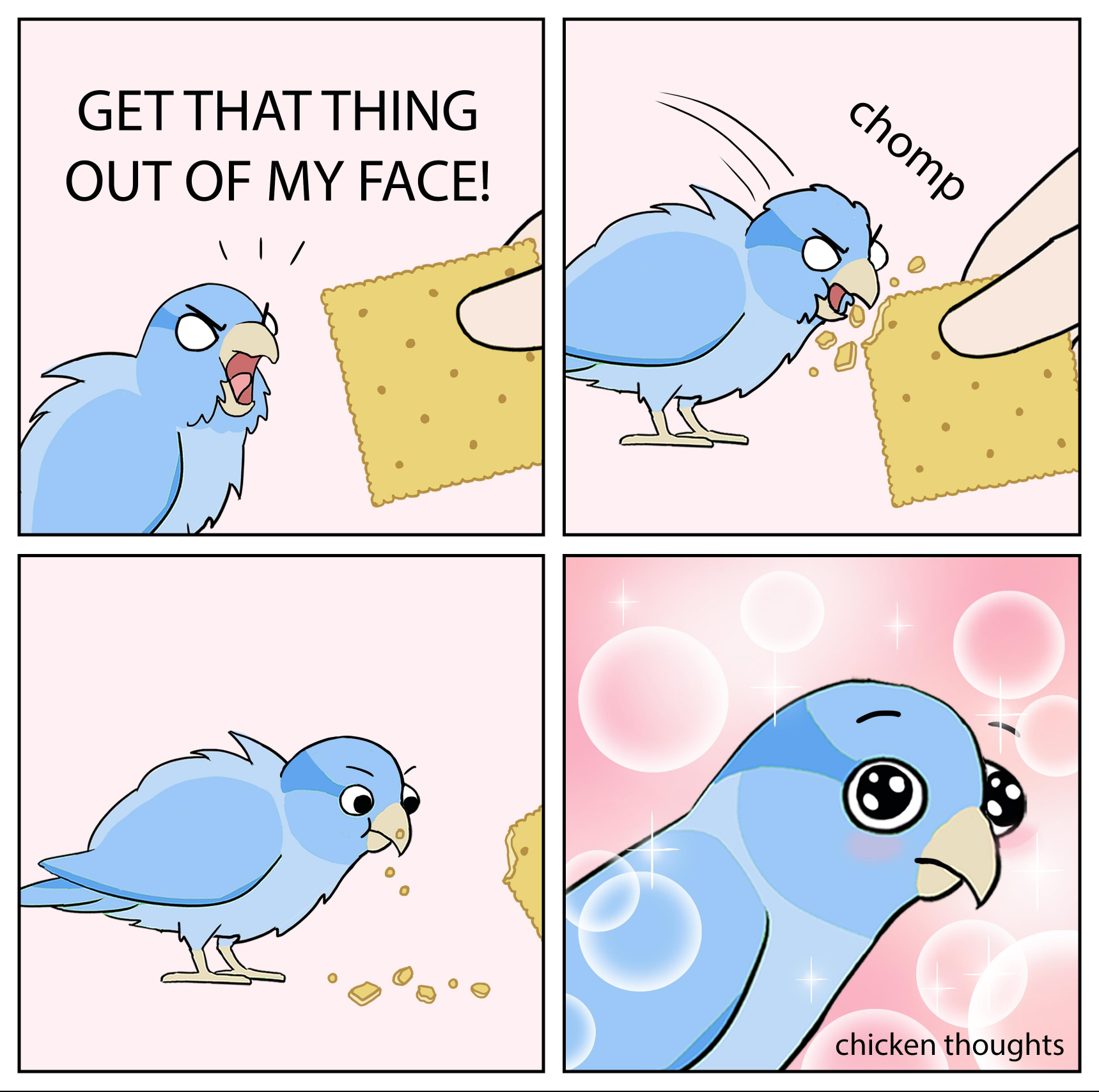 Bird Cracker blank meme template