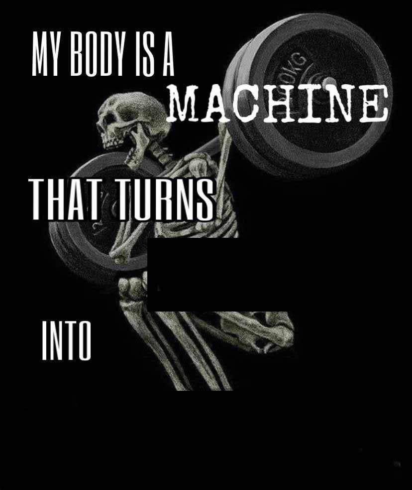 Body is a Machine blank meme template