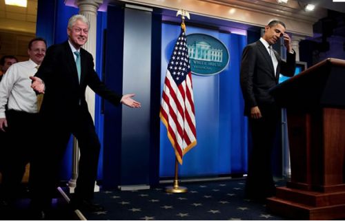 Bubba And Barack blank meme template