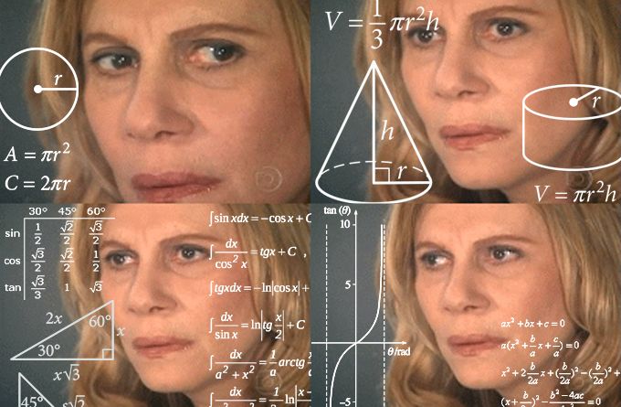Calculating meme blank meme template