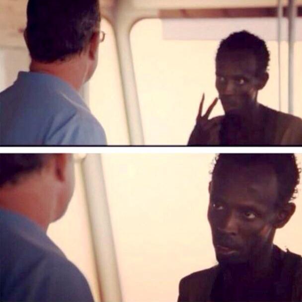 Captain Phillips - I'm The Captain Now blank meme template
