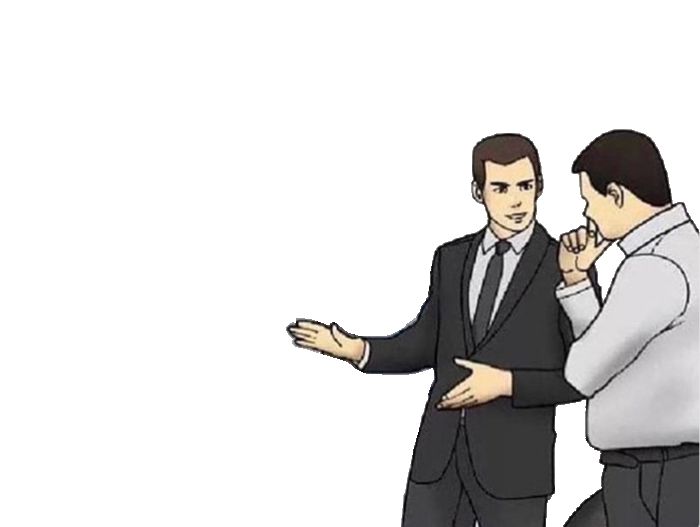 Car Salesman Slaps Hood blank meme template