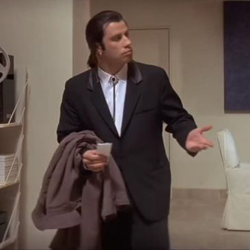 Confused Travolta blank meme template