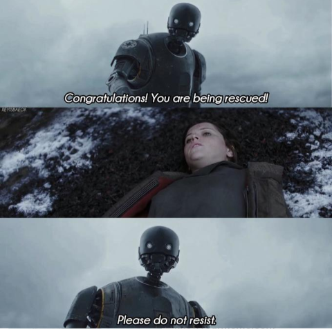Congratulations you are being rescued please do not resist blank meme template