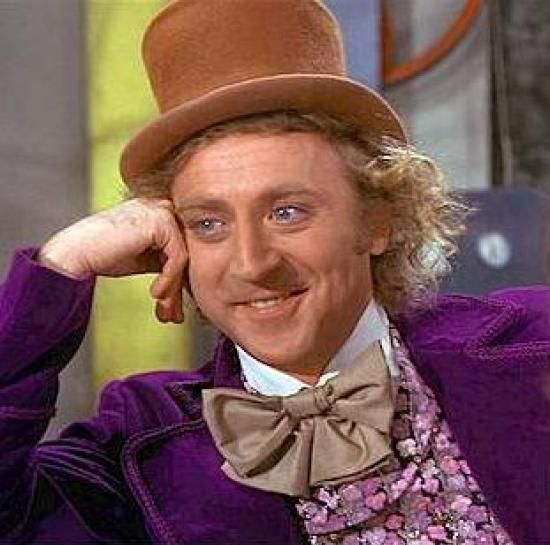 Creepy Condescending Wonka blank meme template