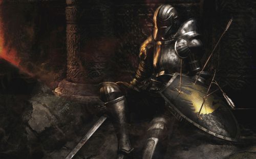 Downcast Dark Souls blank meme template