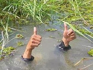 FLOODING THUMBS UP blank meme template