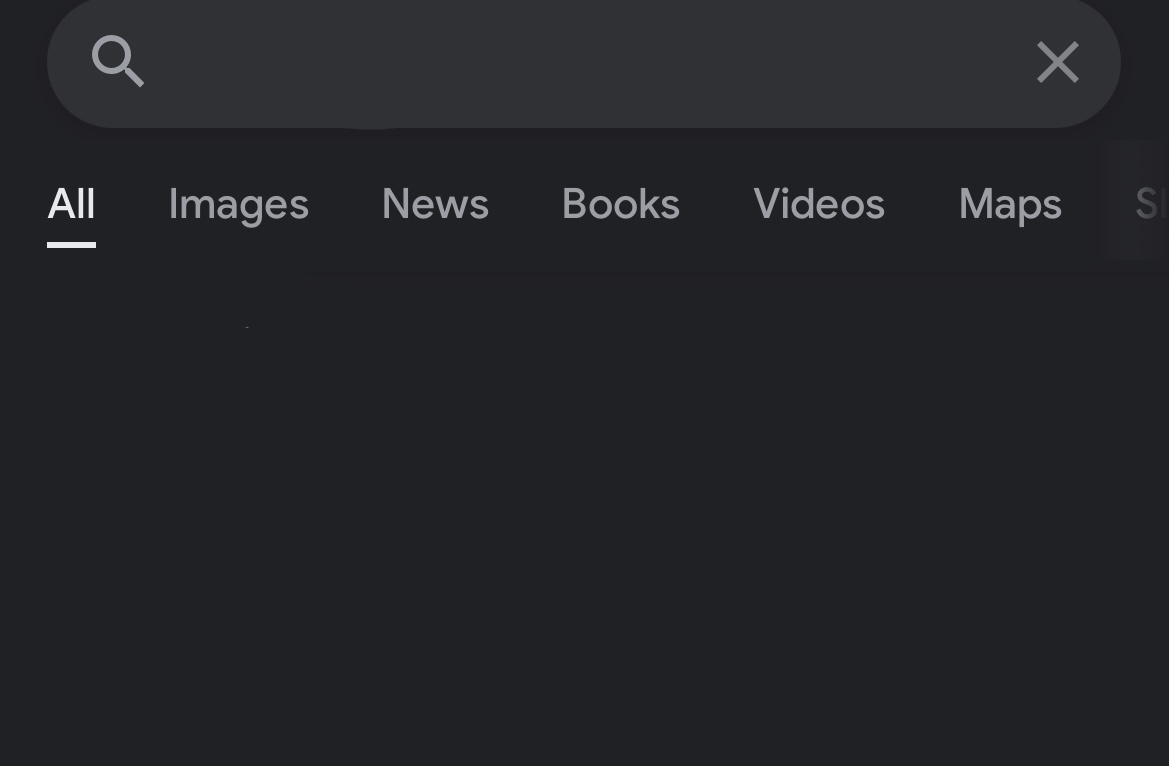 Fake search blank meme template