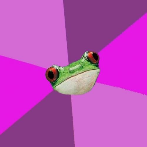 Foul Bachelorette Frog blank meme template