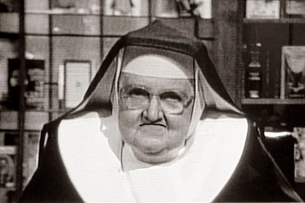 Frowning Nun blank meme template