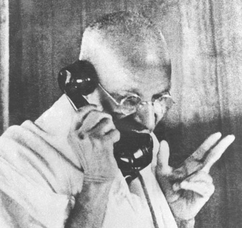 Gandhi blank meme template