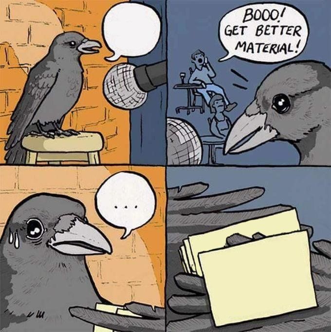 Get Better Material meme blank meme template