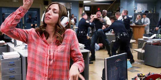 Gina Linetti blank meme template